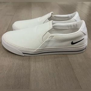 Women’s Nike Court Legacy slip-ons (size 9)